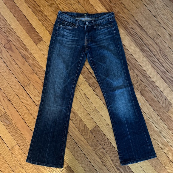 7 For All Mankind Denim - 7 For All Mankind Boot Cut Blue Jeans